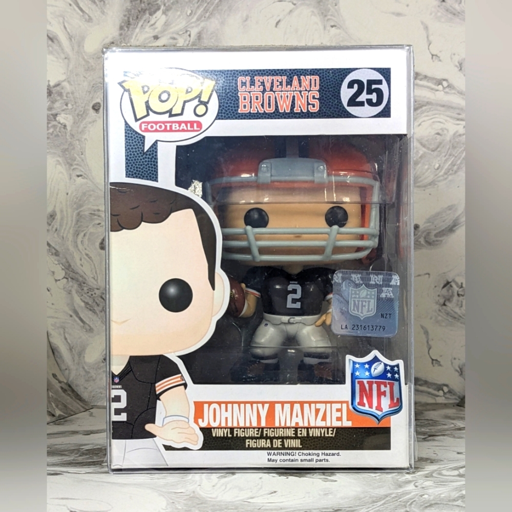 Funko Pop NFL Johnny Manziel 25 NIB, From 2014!